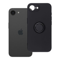 Case for iPhone 16e (SE 4 2025) / 17e Silicone Ring black