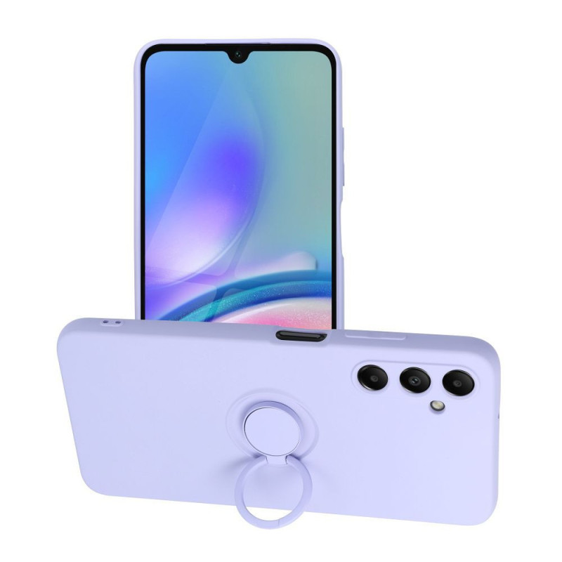 Case for Samsung A05S Silicone Ring purple