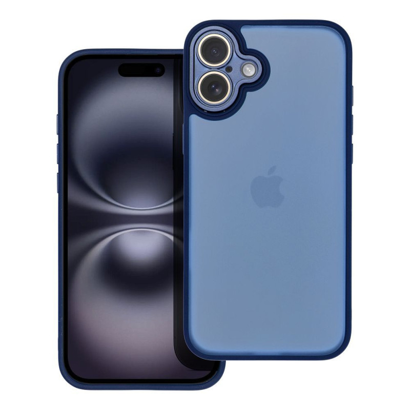 Case for iPhone 16 PLUS Variete navy blue