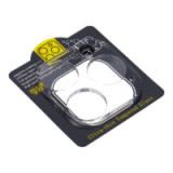 5D Full Glue Camera Tempered Glass - for iPhone 16 Pro Max Transparent