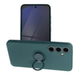 Case for Samsung S24 FE Silicone Ring green