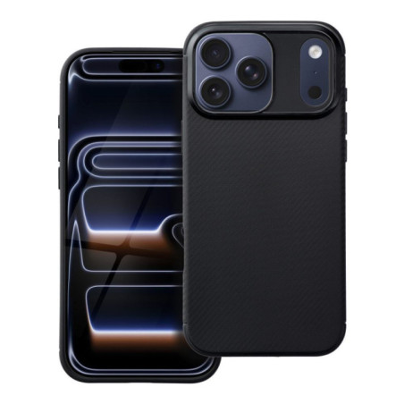 Case for iPhone 17 PRO MAX Carbon Premium black