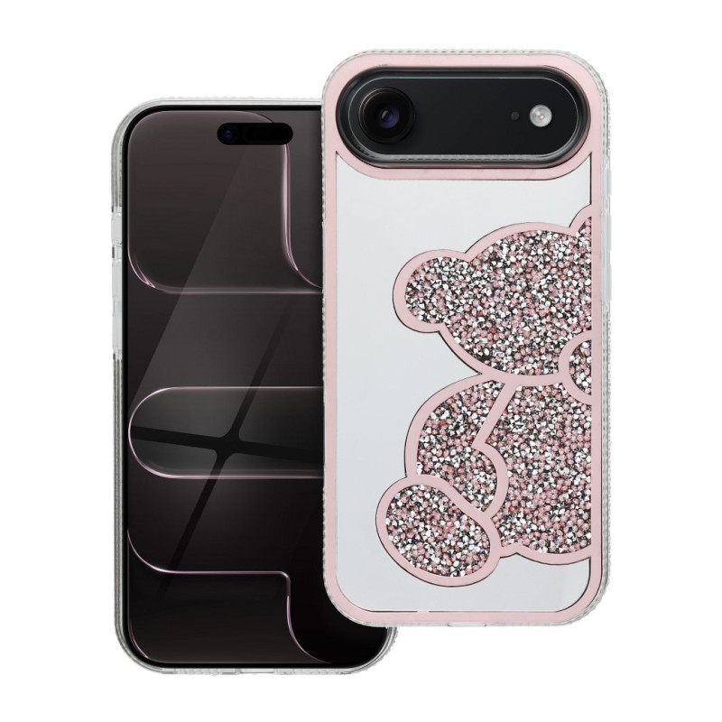 Case for iPhone 17 AIR Teddy Bear pink