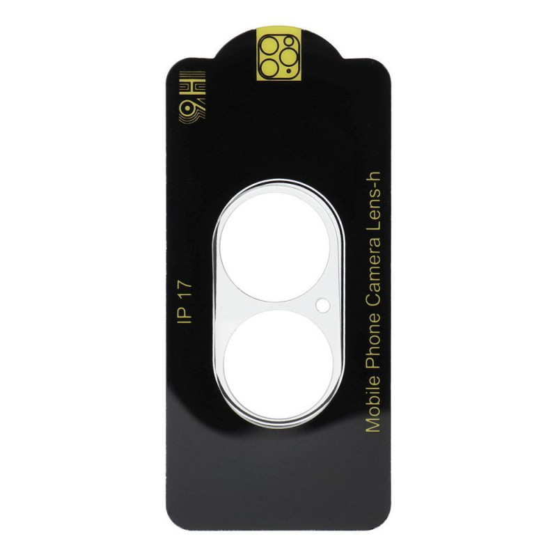 5D Full Glue Camera Tempered Glass - for iPhone 17 Transparent