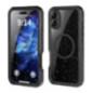 Case for iPhone 16 PLUS Shellbox GT waterproof MagSafe compatible black