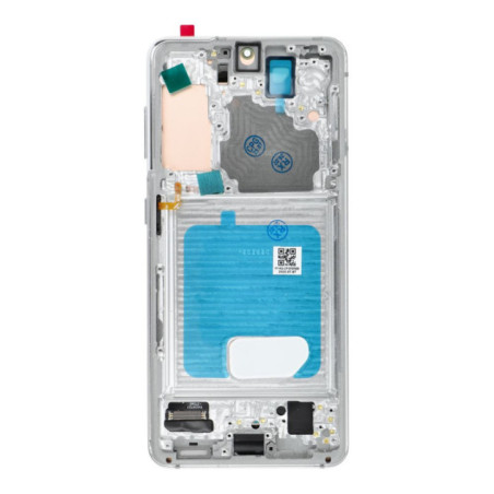 LCD Display for SAMSUNG S21 5G White SOFT OLED with frame