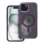 Case for iPhone 15 Color Edge Mag Cover compatible with MagSafe purple
