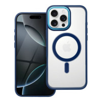 Case for iPhone 16 PRO MAX Color Edge Mag Cover compatible with MagSafe blue