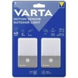 VARTA motion sensor outdoor light 16634 2 pcs