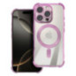 Case for iPhone 17 AIR compatible with Magsafe Antishock Electro purple