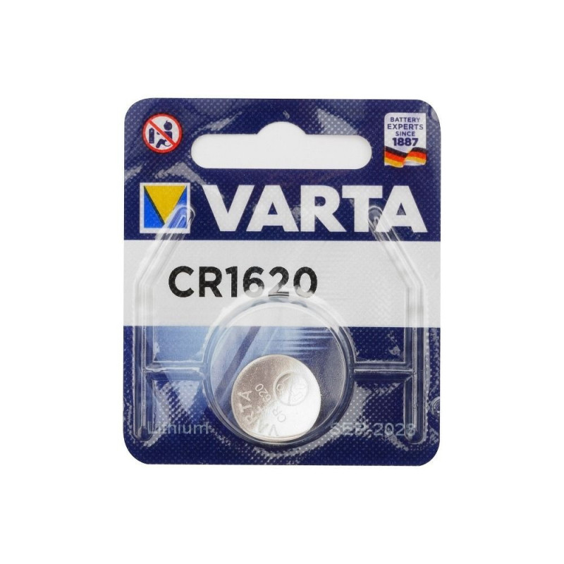 VARTA lithium battery CR1620 3V 1 pcs