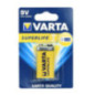 VARTA zinc battery 9V Superlife 1 pcs