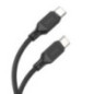 Cable USB C to USB C Hoco 3A 60W 1 m X90 black