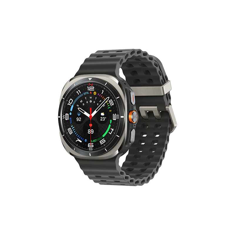 Watch Samsung Galaxy Watch Ultra L705 (2025) 47mm LTE Region East - Titanium Silver