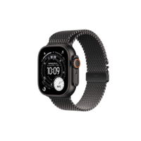 Watch Apple Watch Ultra 3 (2025) 5G 49mm Black Titanium Case with Black Titanium Milanese Loop M - Black