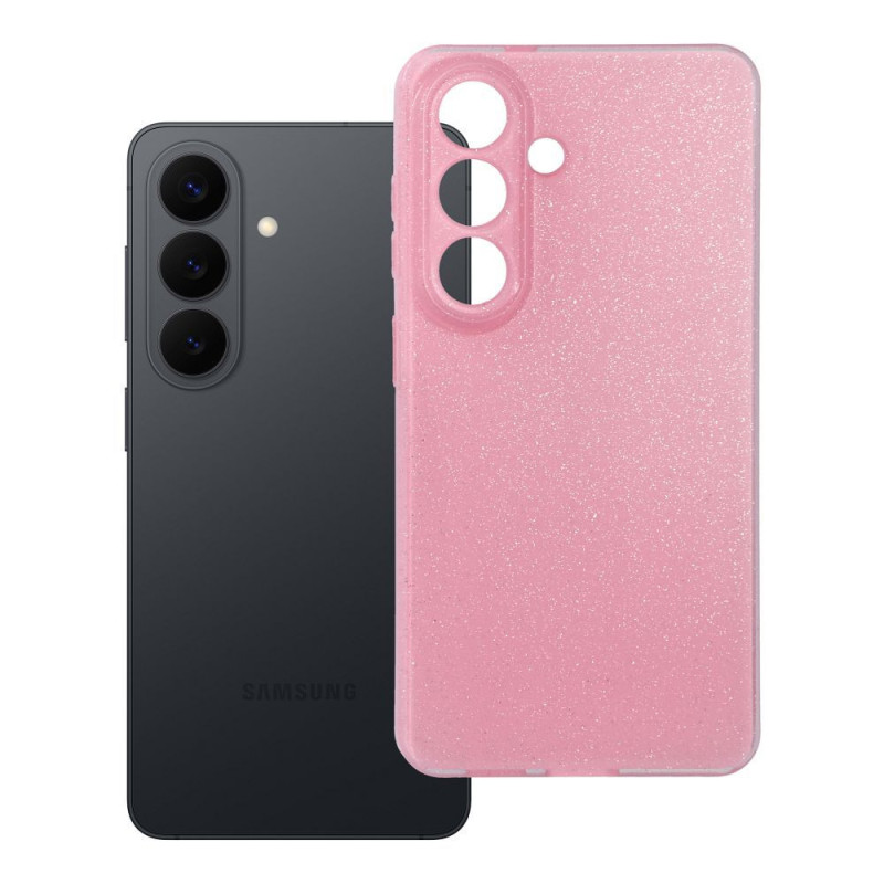 Case for Samsung S26 Clear Case 2 mm Blink pink