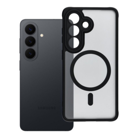 Case for Samsung S26 Full Matte Mag Cover compatible with MagSafe black