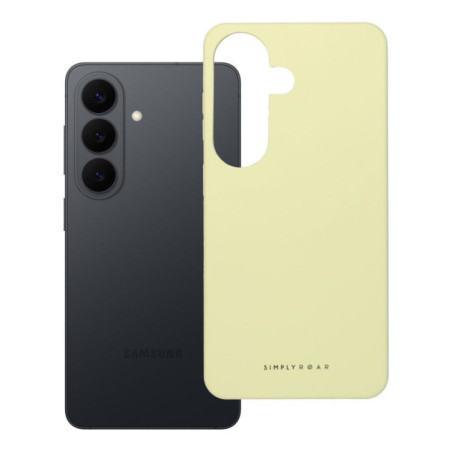 ROAR case CLOUD SKIN for SAMSUNG S26 Light Yellow