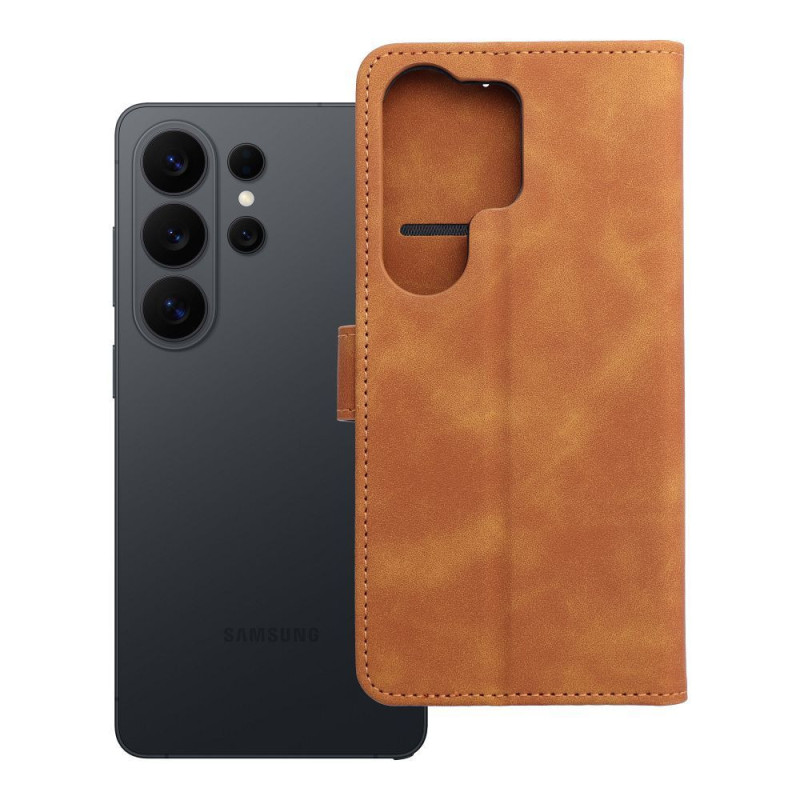 Flip case for Samsung S26 ULTRA Tender Book brown