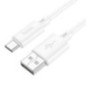 Cable USB A to USB C Hoco 3A 2 m X88 white Cable USB A to USB C Hoco 3A 2 m X88 white