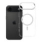 Case for iPhone 17 AIR Frame Clear Hybrid Mag Cover compatible with MagSafe transparent
