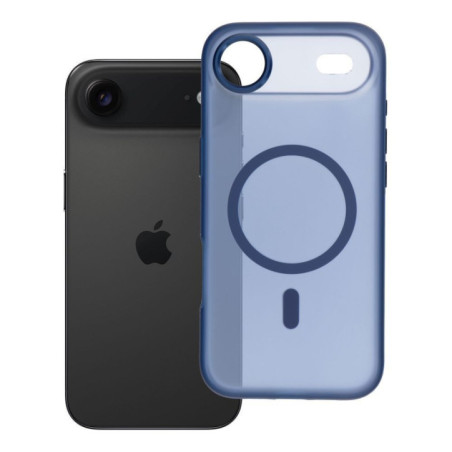 Case for iPhone 17 AIR Flexline Mag Cover compatible with MagSafe navy blue