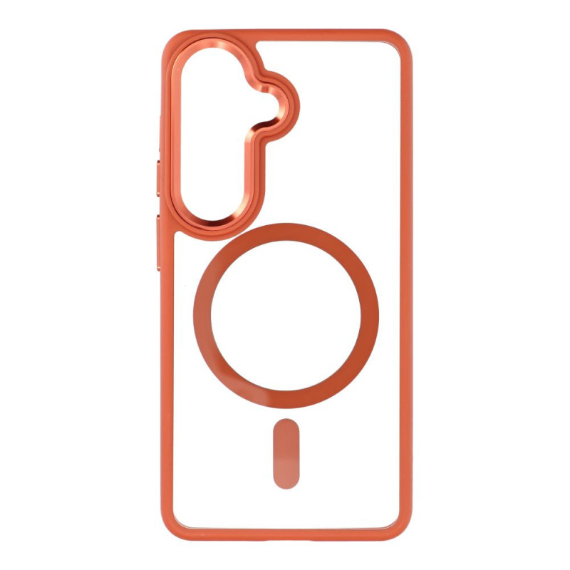 ROAR case MAG BUMPER compatible with MagSafe for SAMSUNG S26 orange