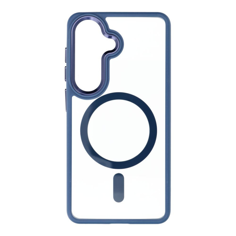 ROAR case MAG BUMPER compatible with MagSafe for SAMSUNG S26 navy blue