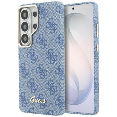 GUESS case for SAMSUNG S26 Ultra GUHMS26L5P4FWMSB (4G Script MagSafe) blue