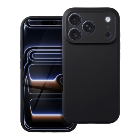 Case for iPhone 16e (SE4 2025) / 17e Forcell F-Protect Rubber Premium compatible with MagSafe black