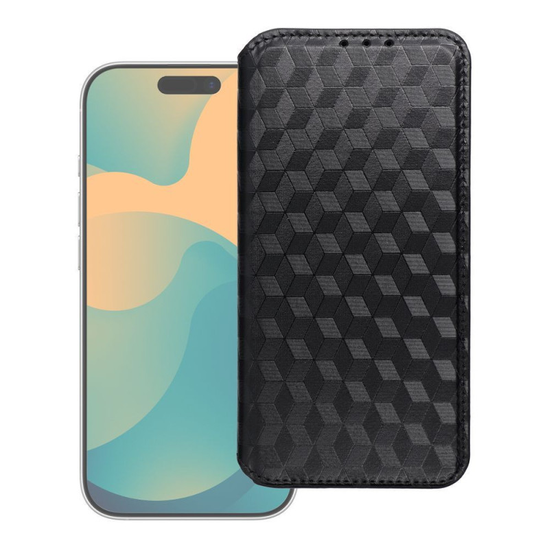Flip case for iPhone 17 PRO MAX Cubic Book black