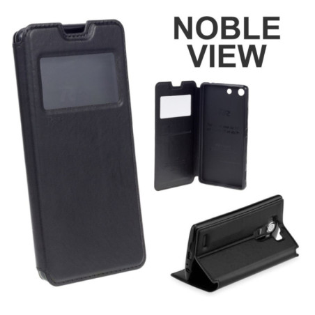ROAR Noble View FLIPCASE schwarz für Sony Xperia M4 Aqua|