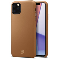 SPIGEN La Manon Calin Backcase Camel Brown für Apple iPhone 11