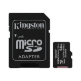 Kingston Speicherkarte microSD 64GB inkl. SD-Adapter (100MB/s.)