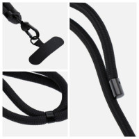 NECKSTRAP SWING Umhängeband black 8mm