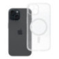 Case for iPhone 15 Clear Mag Cover (STR / CAMERA PROTECTION) compatible with MagSafe transparent glitter
