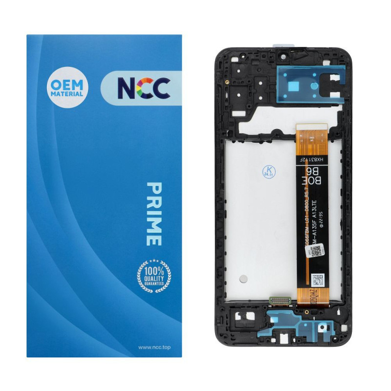 NCC LCD Display for SAMSUNG A13 4G A135F/U/M A137F OEM with frame NCC LCD Display for SAMSUNG A13 4G A135F/U/M A137F OEM with frame