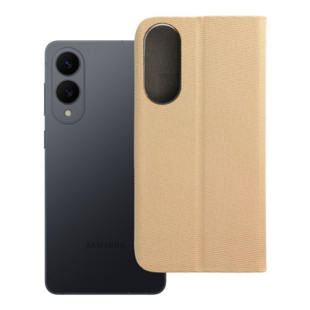 SENSITIVE Book case for SAMSUNG S25 Edge gold