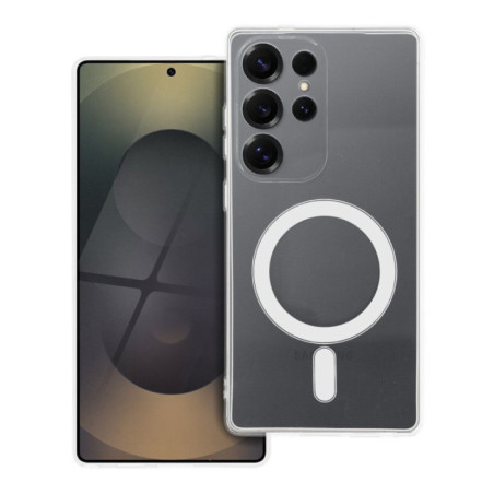 Case for Oppo Reno 14 PRO 5G Clear Case 2 mm Mag Cover compatible with MagSafe (camera protection) transparent