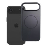 Case for iPhone 17 AIR Premium Glossy Mag Cover compatible with MagSafe and Camera Control button black