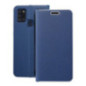 Flip case for Samsung A21s Luna Book Carbon blue