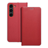 LUNA Book Carbon for SAMSUNG S23 red