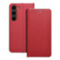 LUNA Book Carbon for SAMSUNG S23 red