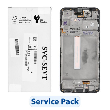 ServicePack LCD Display SAMSUNG A25 5G A256B GH82-33215A