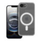 Case for iPhone 16e (SE 4 2025 Clear Mag Cover (MID) compatible with MagSafe transparent