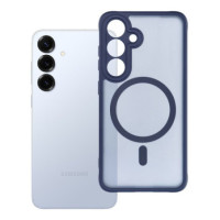 Case for Samsung S25 Full Matte Mag Cover compatible with MagSafe blue