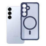 Case for Samsung S25 Full Matte Mag Cover compatible with MagSafe blue