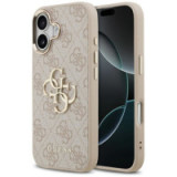 GUESS case for IPHONE 17 GUHCP17S4GMGCPI (PU W/ Big 4G Classic Logo) gold pink