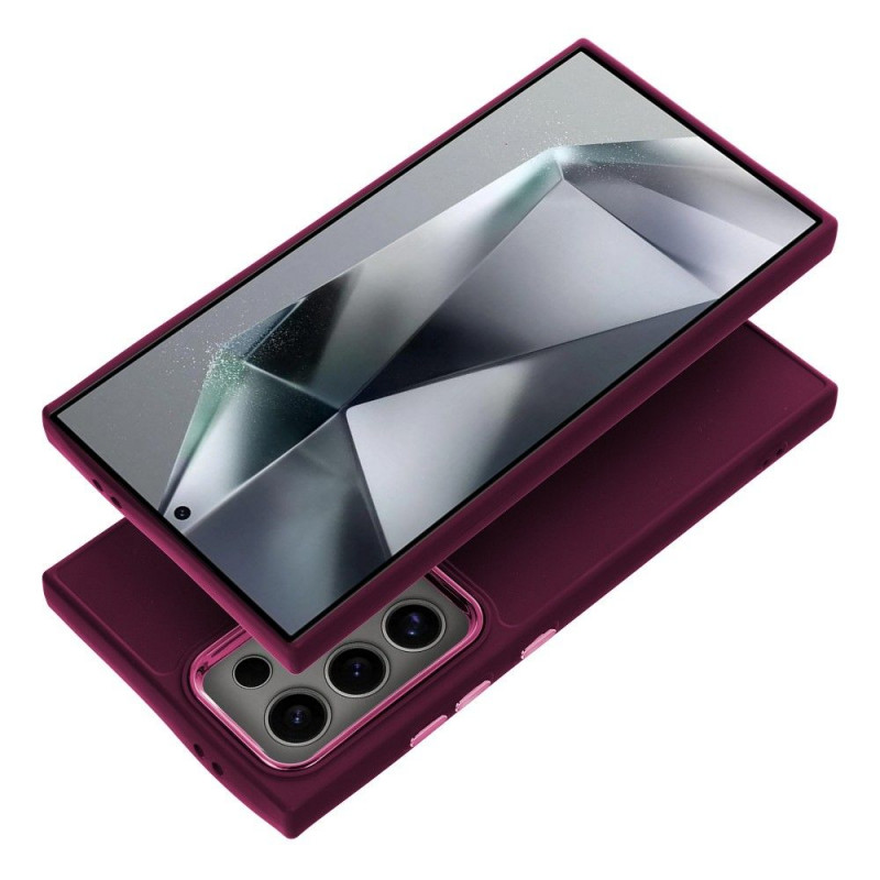 BACK-CASE FRAMED purple für SAMSUNG Galaxy A25 5G