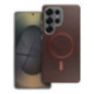 Case for Samsung A57 Gentleman Mag Cover compatible with MagSafe brown Case for Samsung A57 Gentleman Mag Cover compatible with MagSafe brown
